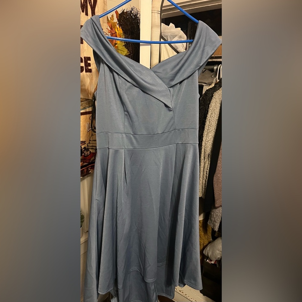 Elegant Blue Dress